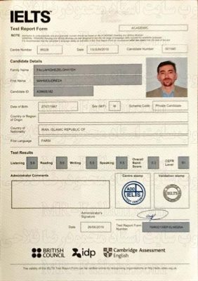 مدرک بین الملی ایلس اکادمیک زبان انگلیسی سال انتشار : ۲۰۲۰ مرجع انتشار : موسسه استرالیایی IDP و مؤسسه انگلیسی British Council